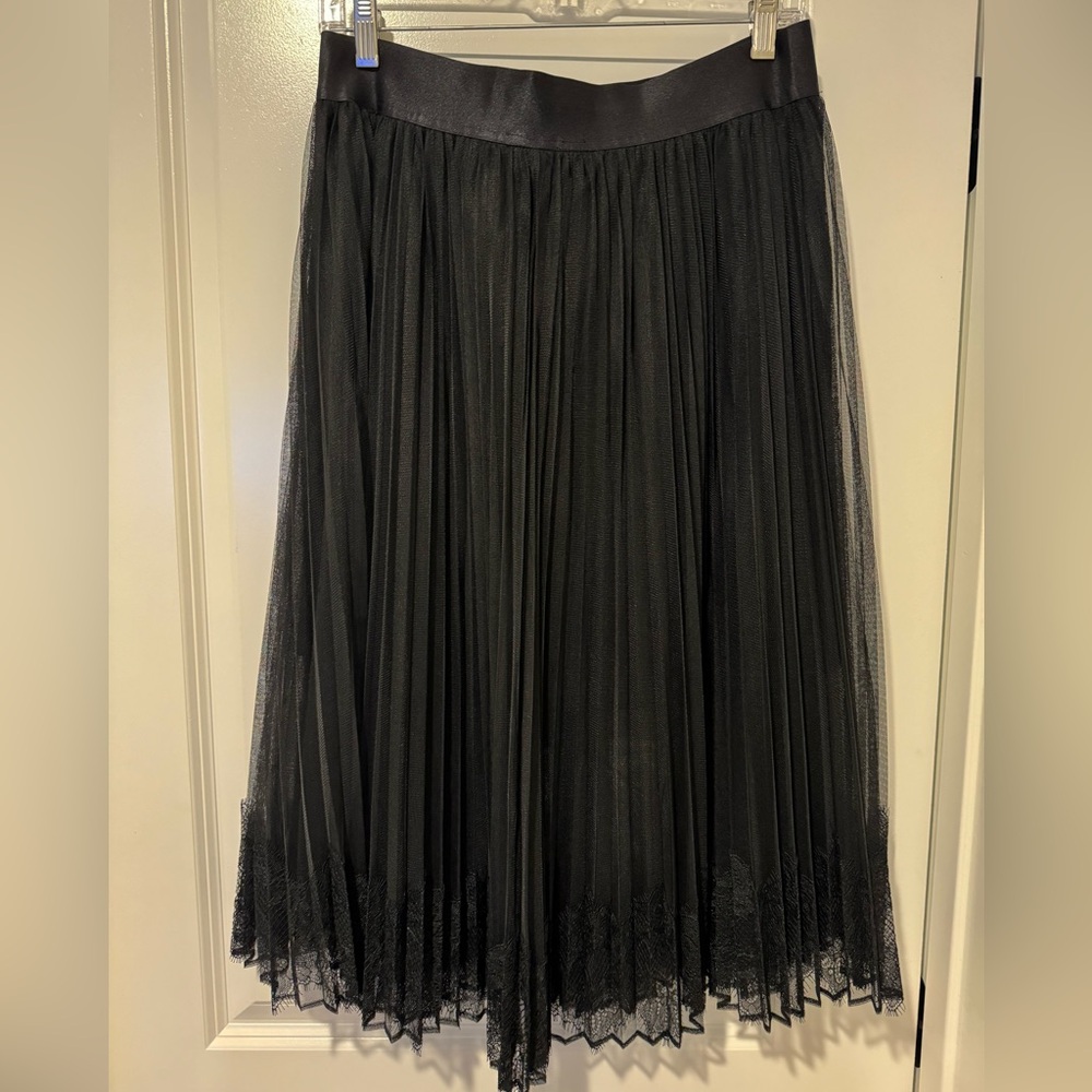 Express Black Skirt (Mid Length)